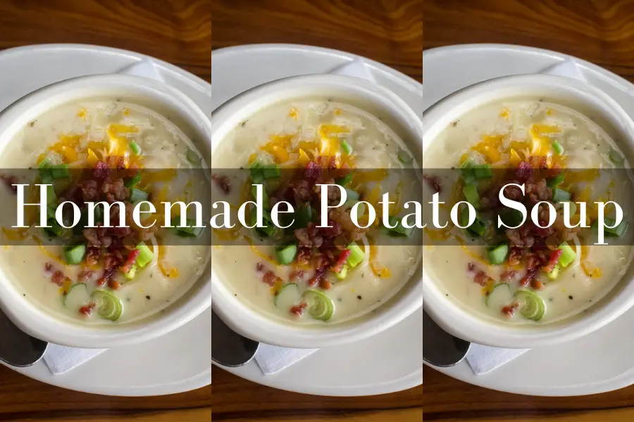 made from scratch potato soup