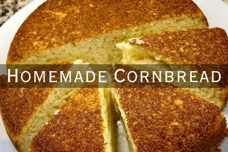 The Best Southern Style Homemade Cornbread   Southern Style Cornbread 768x512 