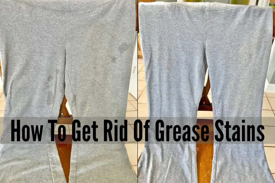 how to get grease stains out