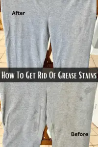 how to remove grease from clothes