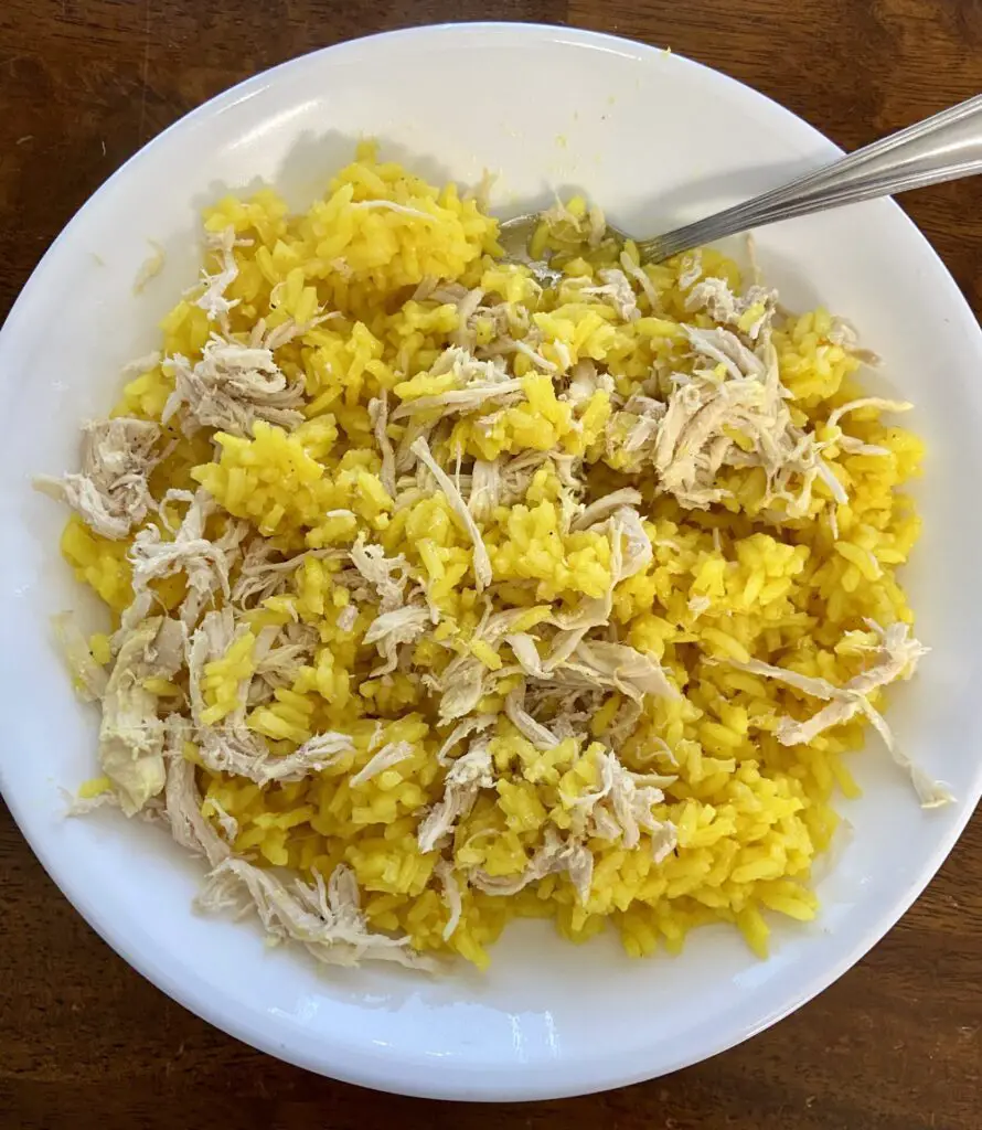 awesome chicken and yellow rice recipe
