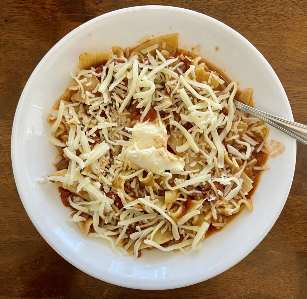 lasagna soup crock pot with italian sausage