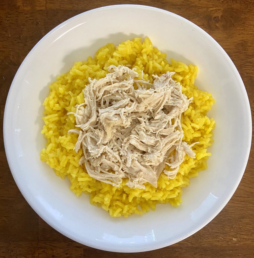 recipes with yellow rice and chicken