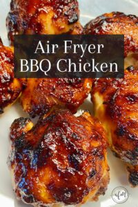 air fryer bbq chicken thighs