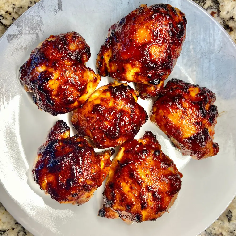 bbq chicken in cast iron