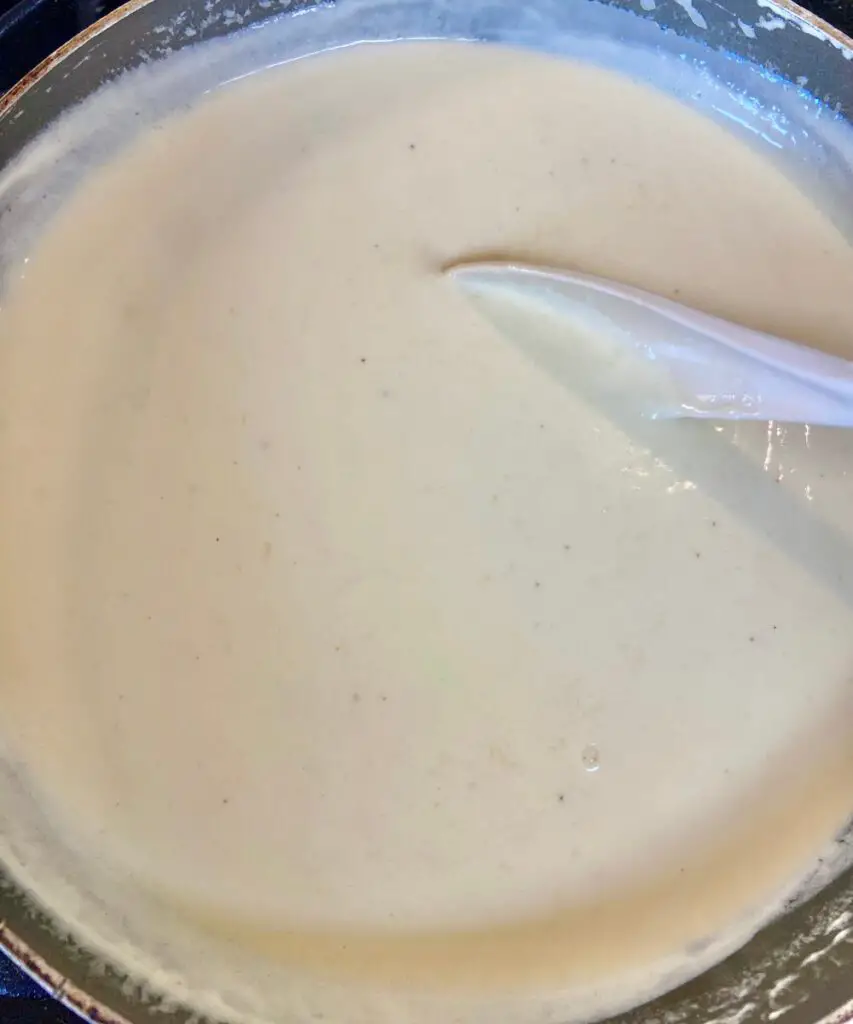 alfredo sauce with heavy whipping cream