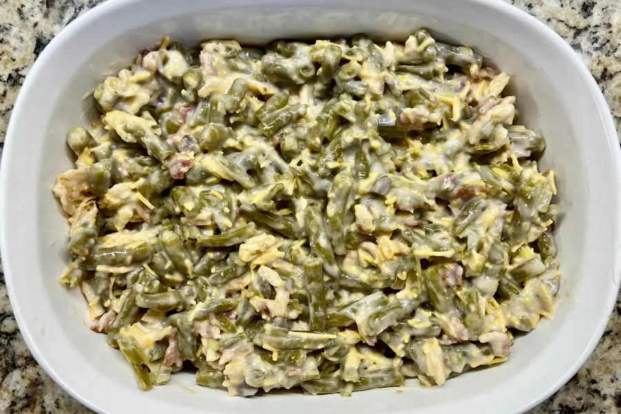 baked green bean casserole recipe