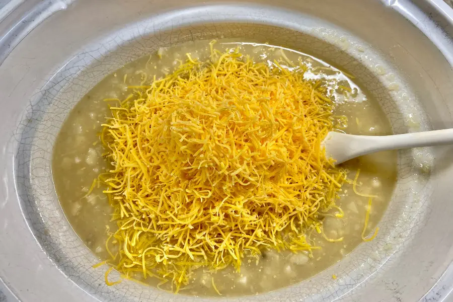 crockpot potato soup recipe
