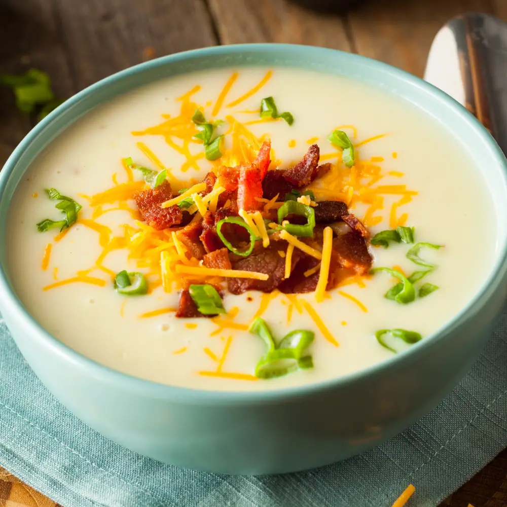 Crockpot Cheesy Potato Soup