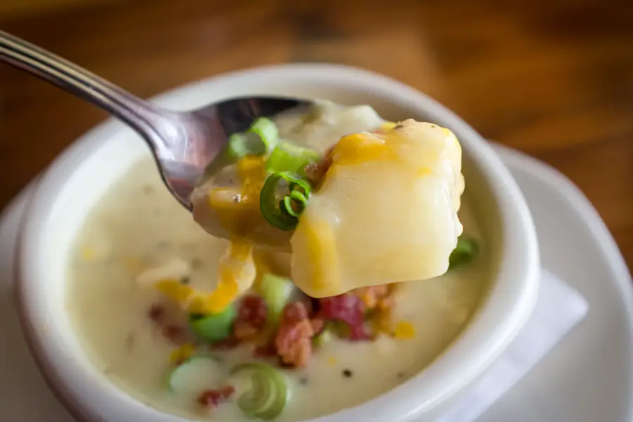 made from scratch potato soup