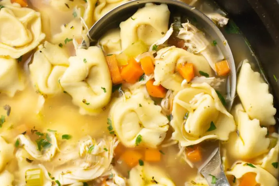 chicken tortellini soup