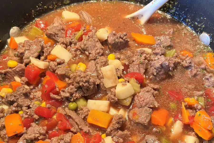 hearty vegetable beef stew