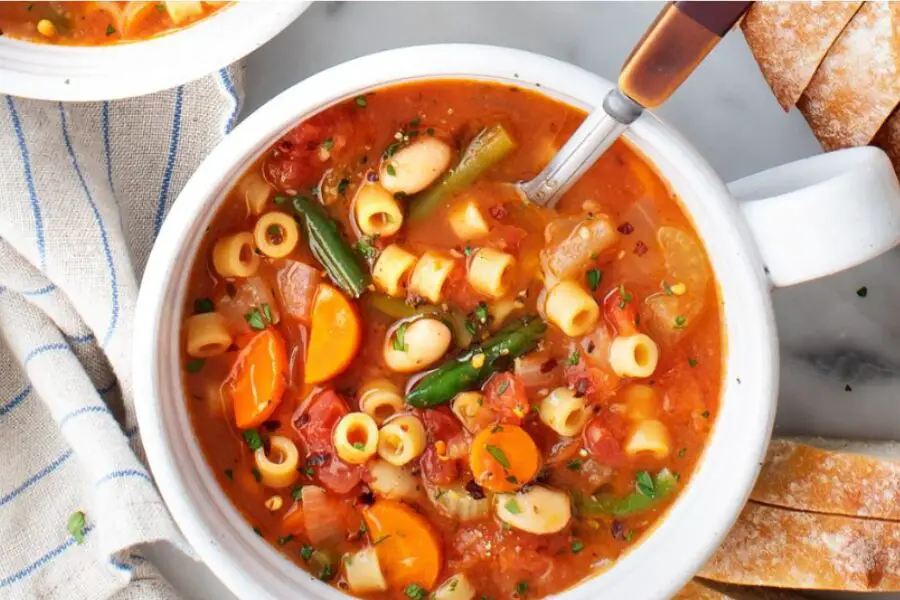 minestrone soup